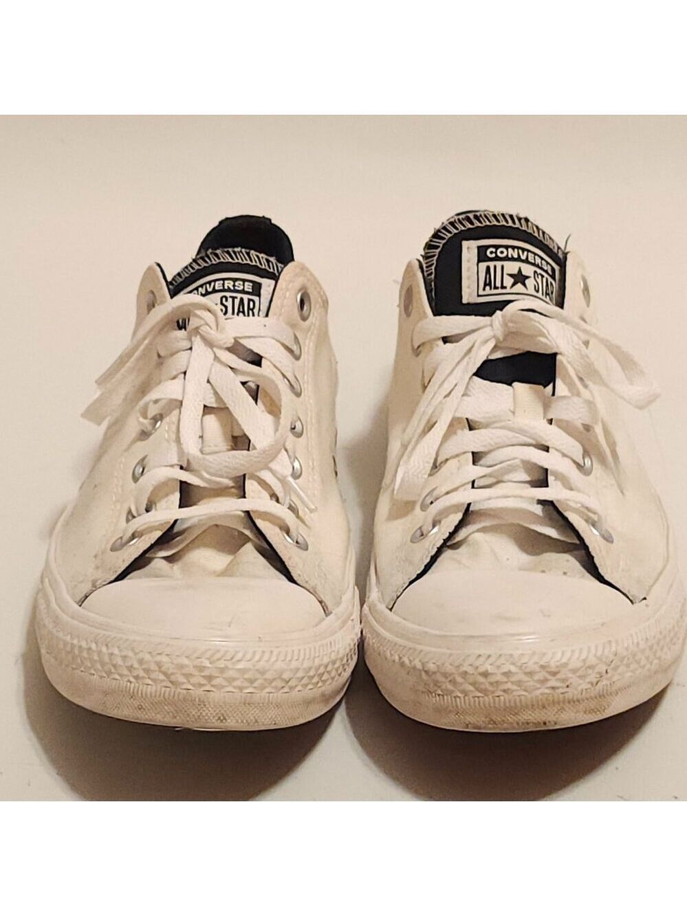 Converse Chuck Taylor Ox Men's Shoes Unisex Men 10.5 Womens 12.5 Egret-White #24
